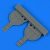 Quickboost Messerschmitt Bf-108 undercarriage covers (Eduard)