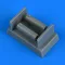 Quickboost Messerschmitt Bf-108 oil radiators (Eduard)