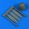 Quickboost Bf 109F-4 propeller for Revell műgyanta repülő kiegészítő