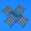 Quickboost B-24J Liberator propeller for Hobby Boss műgyanta repülő kiegészítő