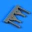 Quickboost F-4 Phantom II fuel dump pipe for Revell műgyanta repülő kiegészítő