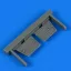 Quickboost Gloster Gladiator cockpit doors for ICM műgyanta repülő kiegészítő
