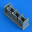 Quickboost Hawker Hurricane Mk. IIb late exhaust REVELL műgyanta repülő kiegészítő