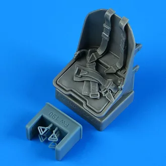   Quickboost Fw 190A/F/D seat with seatbelts műgyanta repülő kiegészítő