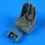 Quickboost Fw 190A/F/D seat with seatbelts műgyanta repülő kiegészítő