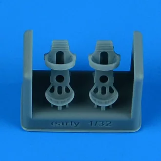   Quickboost German Luftwaffe WWII pedals - early v. műgyanta repülő kiegészítő