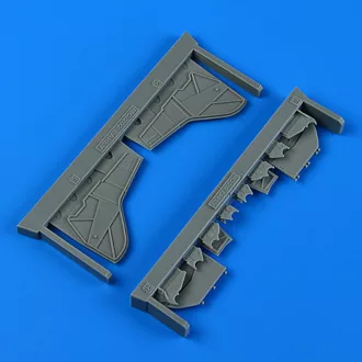   Quickboost Macchi MC.202 Undercarriage Covers - Early version ITALERI műgyanta repülő kiegészítő
