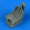 Quickboost Macchi MC.202 seat with seatbelts - early for Italeri műgyanta repülő kiegészítő