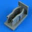 Quickboost Macchi MC.200 exhaust for Italeri műgyanta repülő kiegészítő