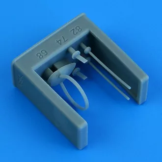   Quickboost He 162A-1/2 antennas for Revell/Hobby 2000 műgyanta repülő kiegészítő