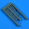 Quickboost AH-64 Apache wipers for Meng / Takom műgyanta repülő kiegészítő