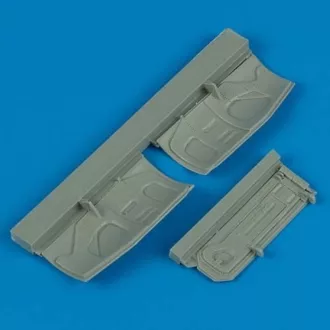   Quickboost F-16 Fighting Falcon underccarriage covers for Hasegawa műgyanta repülő kiegészítő
