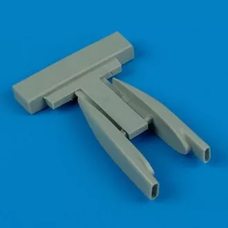   Quickboost F-105 Thunderchief air scoops for Trumpeter kit műgyanta repülő kiegészítő