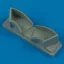 Quickboost P-47 Thunderbolt intercooler exhaust műgyanta repülő kiegészítő