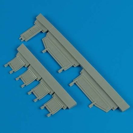 Quickboost Focke-Wulf Ta-154 undercarriage covers (Dragon, Revell)