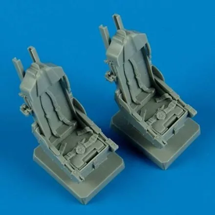 Quickboost Northrop F-5F Tiger II seats with safety belts (AFV Club)