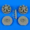 Quickboost North-American B-25 Mitchell engines (Accurate Miniatures, Italeri)