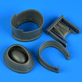   Quickboost P-47D Thunderbolt Cowling And Engine Flaps (Closed) (MiniArt)