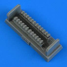   Quickboost P-39D/P-400 Airacobra Exhaust (12 Pipes) (Hasegawa)