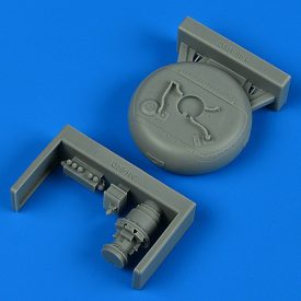   Quickboost Boeing AH-64 D Longbow Apache - AN/APG-78 Fire Control Radar (Hasegawa)