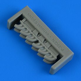   Quickboost Bell P-39 Q/N Airacobra - Exhaust 6 Pipes (Arma Hobby)