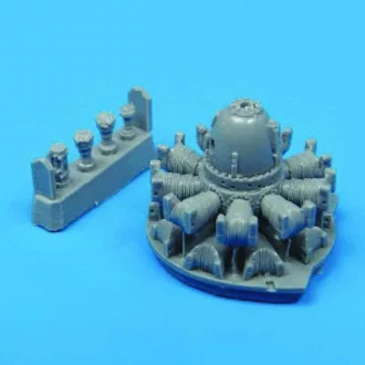   Quickboost P-47D Thunderbolt Engine for Tamiya kit műgyanta repülő kiegészítő