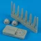 Quickboost Bf 110G propellers for Italeri kit műgyanta repülő kiegészítő
