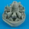 Quickboost F4U-5 Corsair engine for Revell kit műgyanta repülő kiegészítő