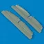 Quickboost Mosquito underccarriage covers for Tamiya kit műgyanta repülő kiegészítő