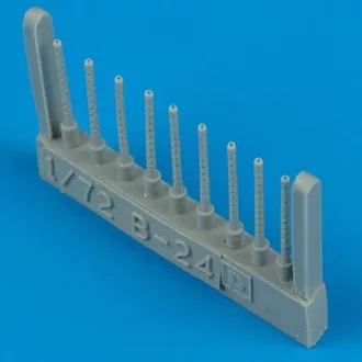   Quickboost B-24D Liberator gun barrels for Hasegawa kit műgyanta repülő kiegészítő