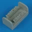 Quickboost Focke Wulf Fw 190D-9 exhaust for Tamiya kit műgyanta repülő kiegészítő