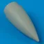 Quickboost MiG-29A fulcrum correct nose for Italeri kit műgyanta repülő kiegészítő