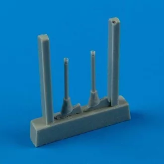   Quickboost Junkers Ju 88G-6/G-1 gun barrels for Hasegawa kit műgyanta repülő kiegészítő