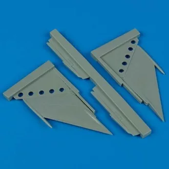   Quickboost MiG-21MF/bis/SMT correct stabilizers for Fujimi kit műgyanta repülő kiegészítő