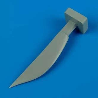   Quickboost F-105 Thunderchief correct ventral fin for Trumpeter kit műgyanta repülő kiegészítő