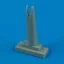 Quickboost TA-7C Corsair II drag chute housing for Hobby Boss kit műgyanta repülő kiegészítő