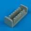 Quickboost Bf 109F exhaust for Fine Models kit műgyanta repülő kiegészítő