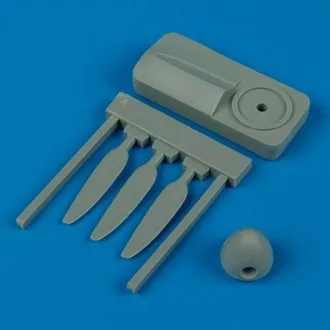   Quickboost Hurricane Rotol Spinner propeller műgyanta repülő kiegészítő