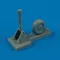 Quickboost Wellington tail wheel for Trumpeter kit műgyanta repülő kiegészítő