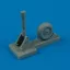 Quickboost Wellington tail wheel for Trumpeter kit műgyanta repülő kiegészítő
