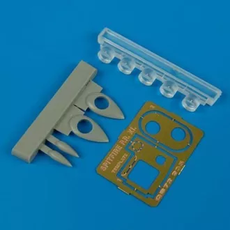   Quickboost Spitfire PR XI cameras for Hasegawa műgyanta repülő kiegészítő