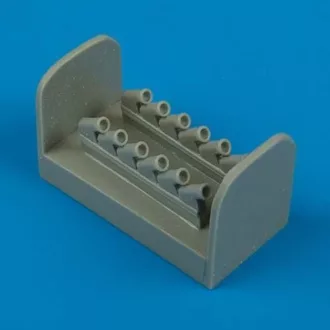   Quickboost Spitfire PR.XIX exhaust for Airfix műgyanta repülő kiegészítő
