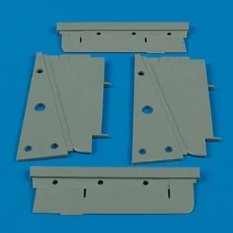   Quickboost A-1 Skyraider horizontal stabilizers műgyanta repülő kiegészítő
