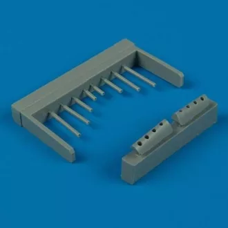   Quickboost P-47 Thunderbolt gun barrels műgyanta repülő kiegészítő