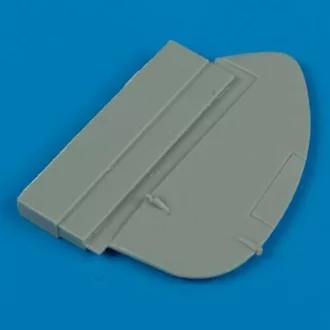   Quickboost Spitfire Mk.IX broad chord rudder műgyanta repülő kiegészítő