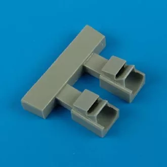   Quickboost P-47D Thunderbolt oil cooler for Tamiya műgyanta repülő kiegészítő
