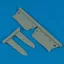 Quickboost SBD dauntless stabilizer for Hasegawa műgyanta repülő kiegészítő