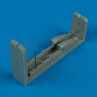   Quickboost Fw Ta 154 air intakes & pitot tube (HAS) műgyanta repülő kiegészítő
