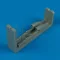 Quickboost Fw Ta 154 air intakes & pitot tube (HAS) műgyanta repülő kiegészítő