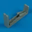 Quickboost Fw Ta 154 air intakes & pitot tube (HAS) műgyanta repülő kiegészítő
